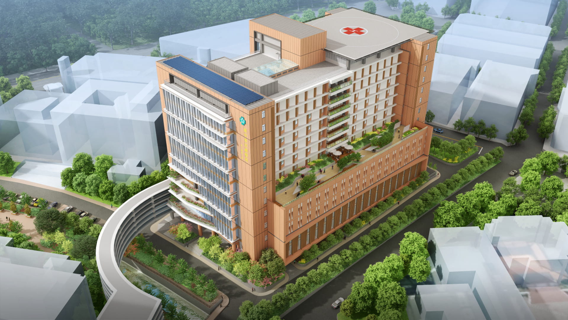 臺中榮民總醫院第三醫療大樓新建工程(與譚俊彥建築師合作)